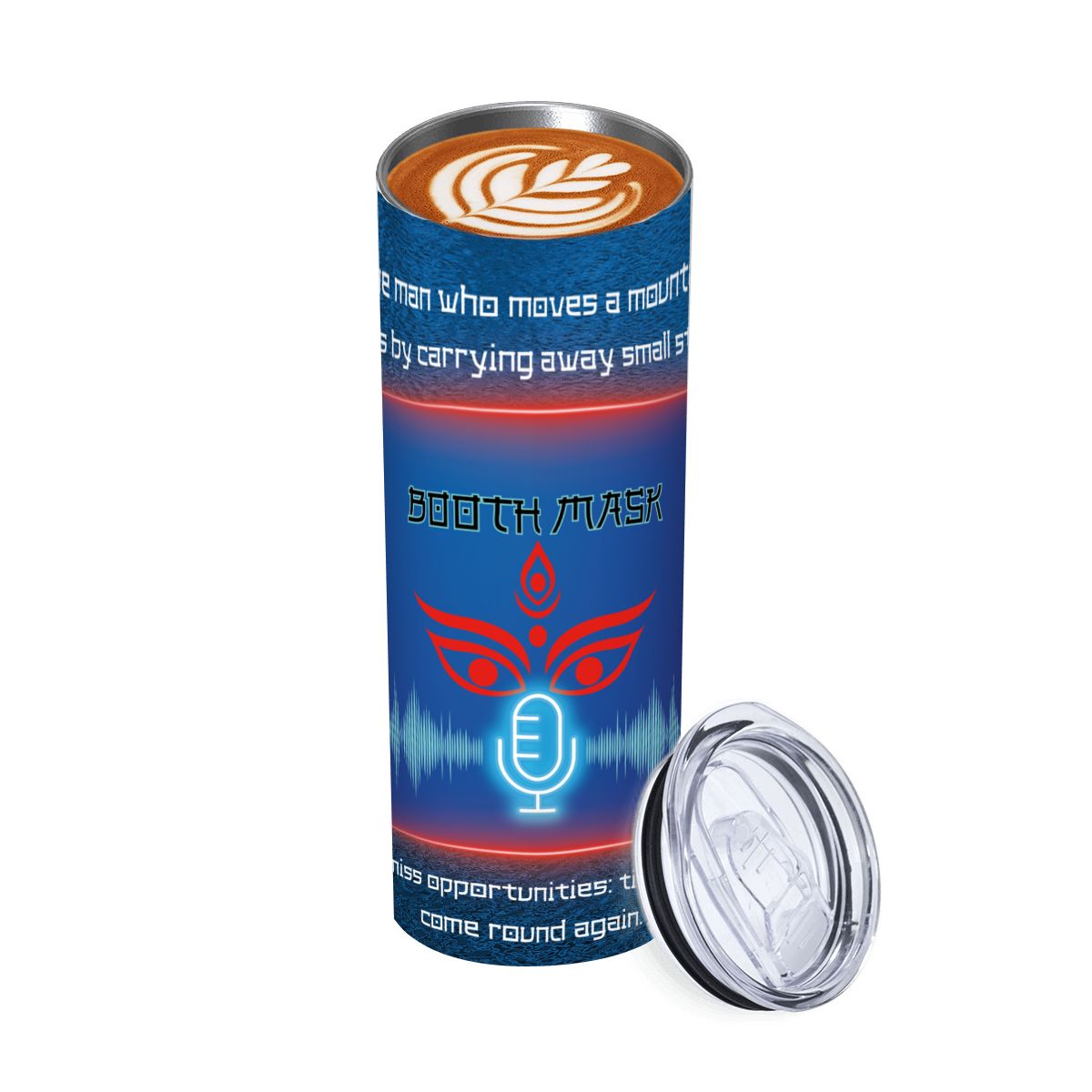 20oz Straight Stainless Steel Tumbler with Straw（Made in USA)