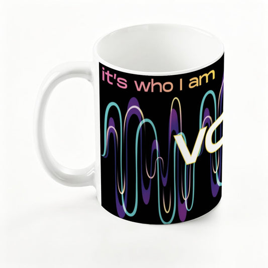 VOICE Soundwaves: Large Colorful Mug (15oz)