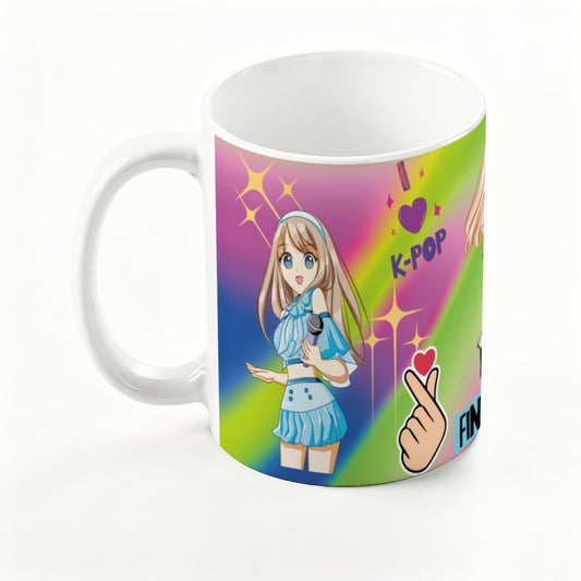 KPOP: Large Colorful Mug (15oz)