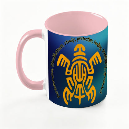 Large Colorful Mug (15oz) (Made in USA)