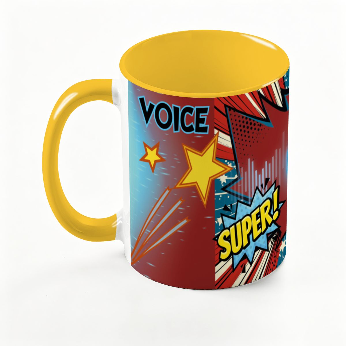 Large Colorful Mug (15oz) (Made in USA)