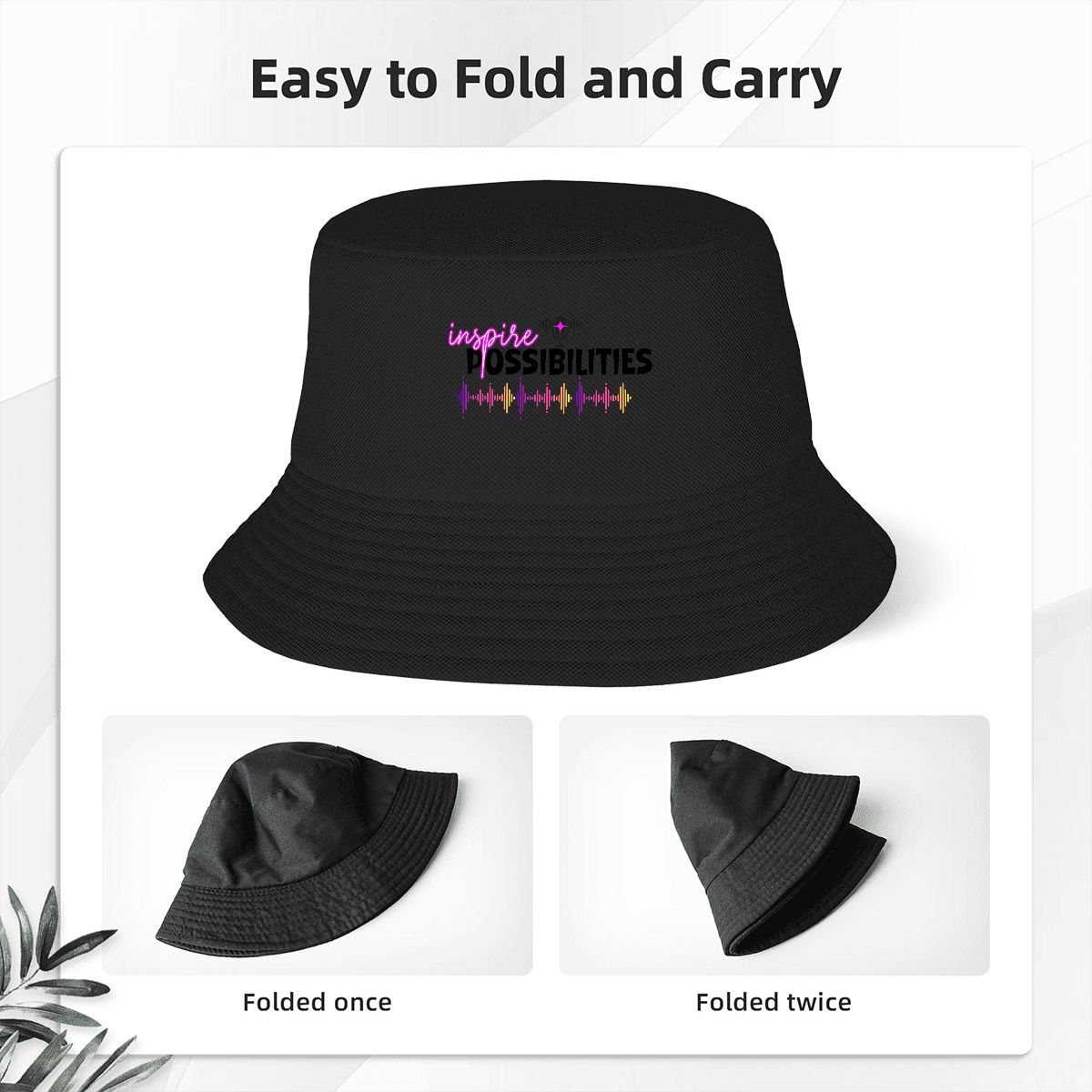 Inspire: Classic Adult Double Layer Bucket Hat