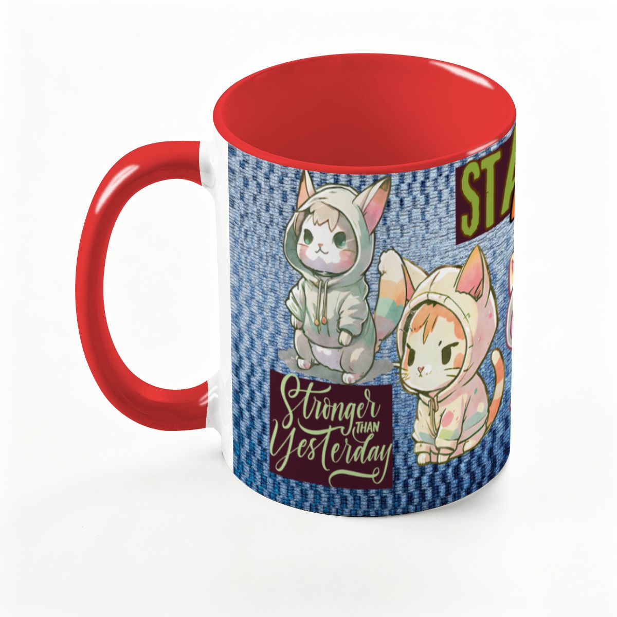 STAND OUT: Large Classic Ceramic Mug (15oz)