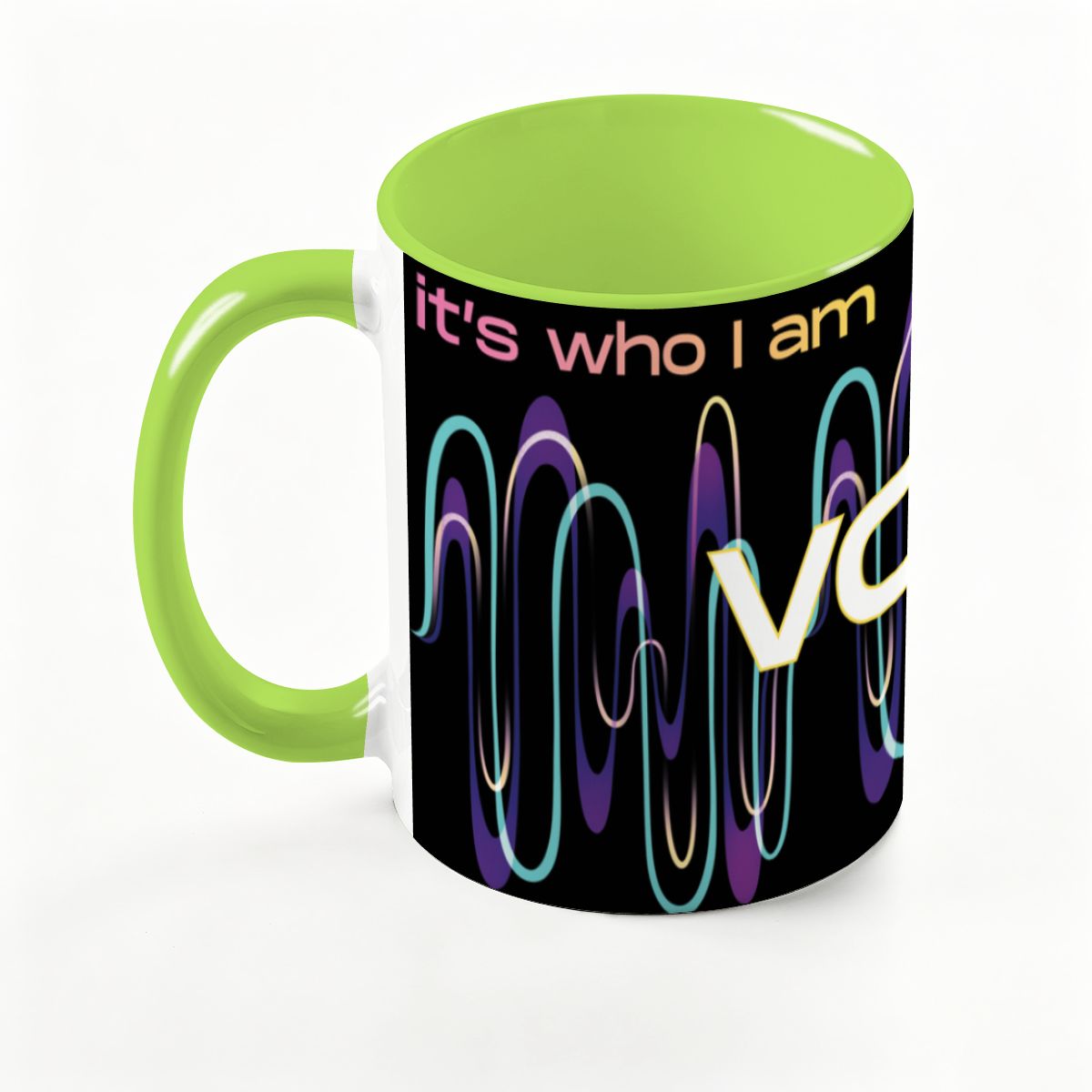 Large Colorful Mug (15oz) (Made in USA)