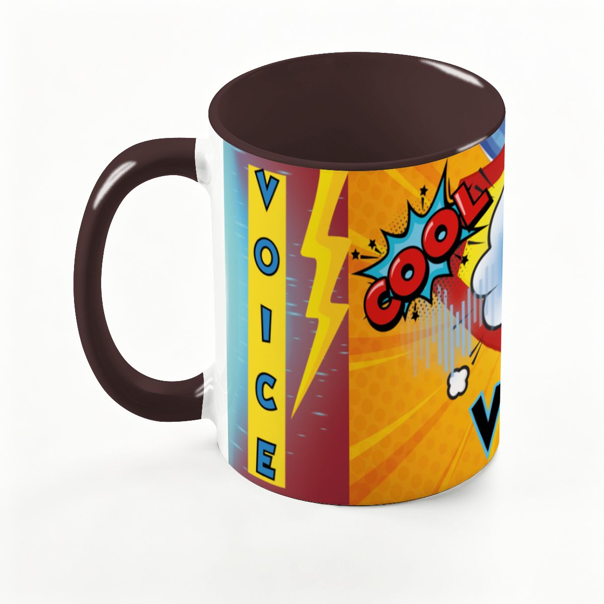 Large Colorful Mug (15oz) (Made in USA)