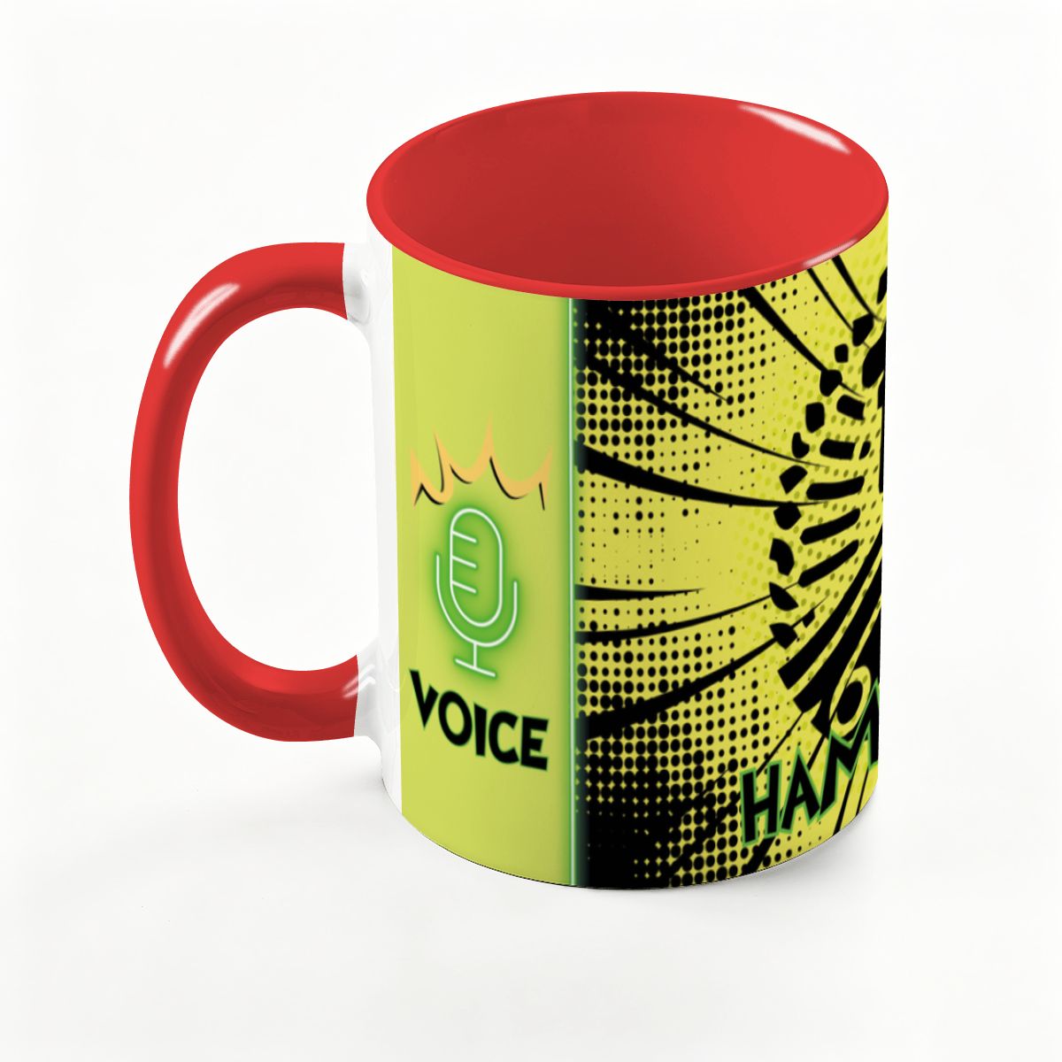 Large Colorful Mug (15oz) (Made in USA)