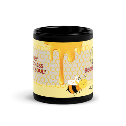 Beekeeper Honey: Classic Black Glossy Mug