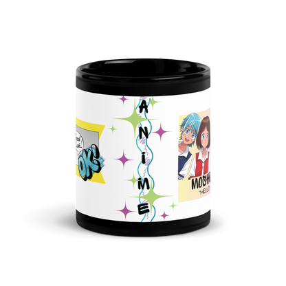 Anime Voice Over &quot;Quotes&quot;: Classic Ceramic Black Glossy Mug