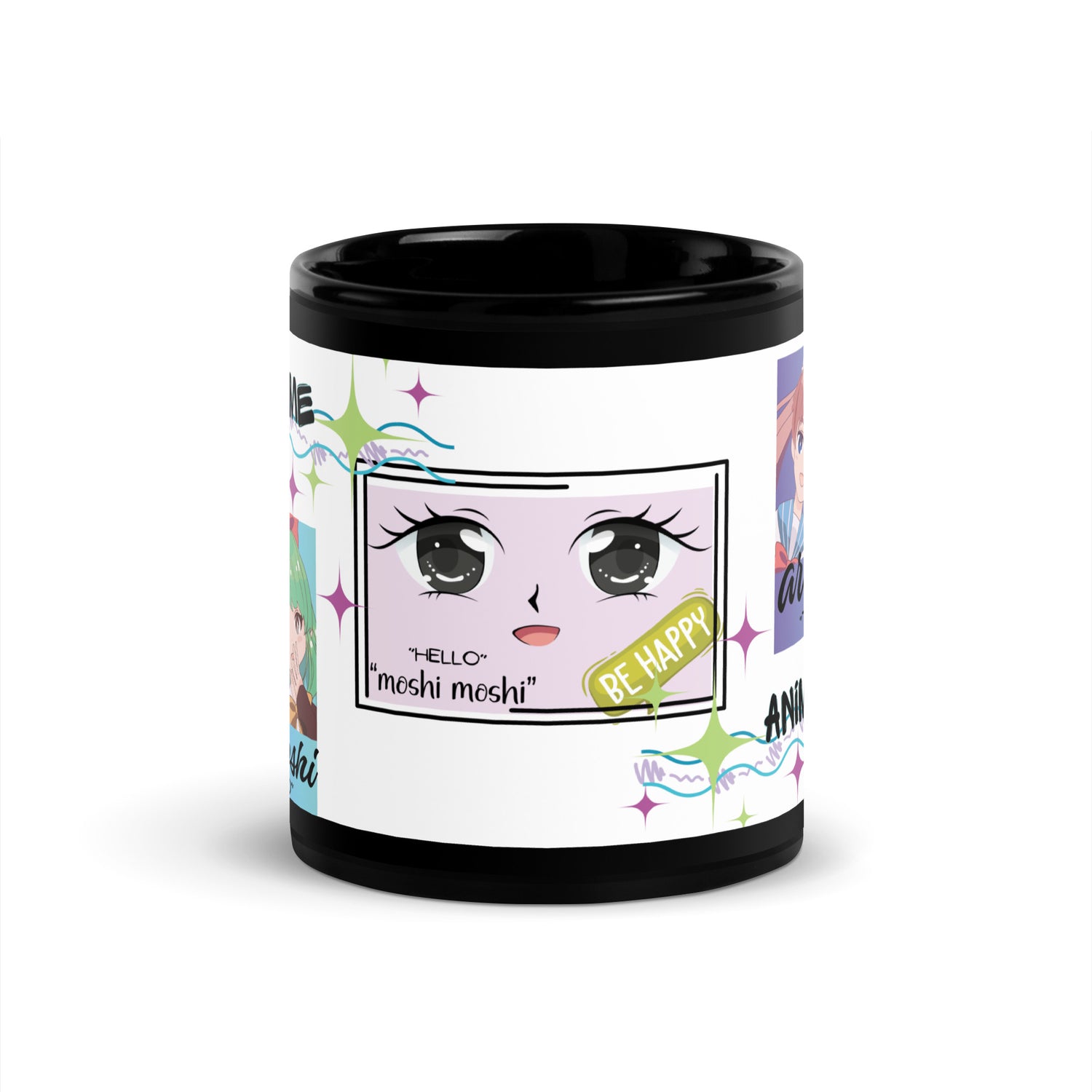 Anime Voice Over: Classic Ceramic Black Glossy Mug