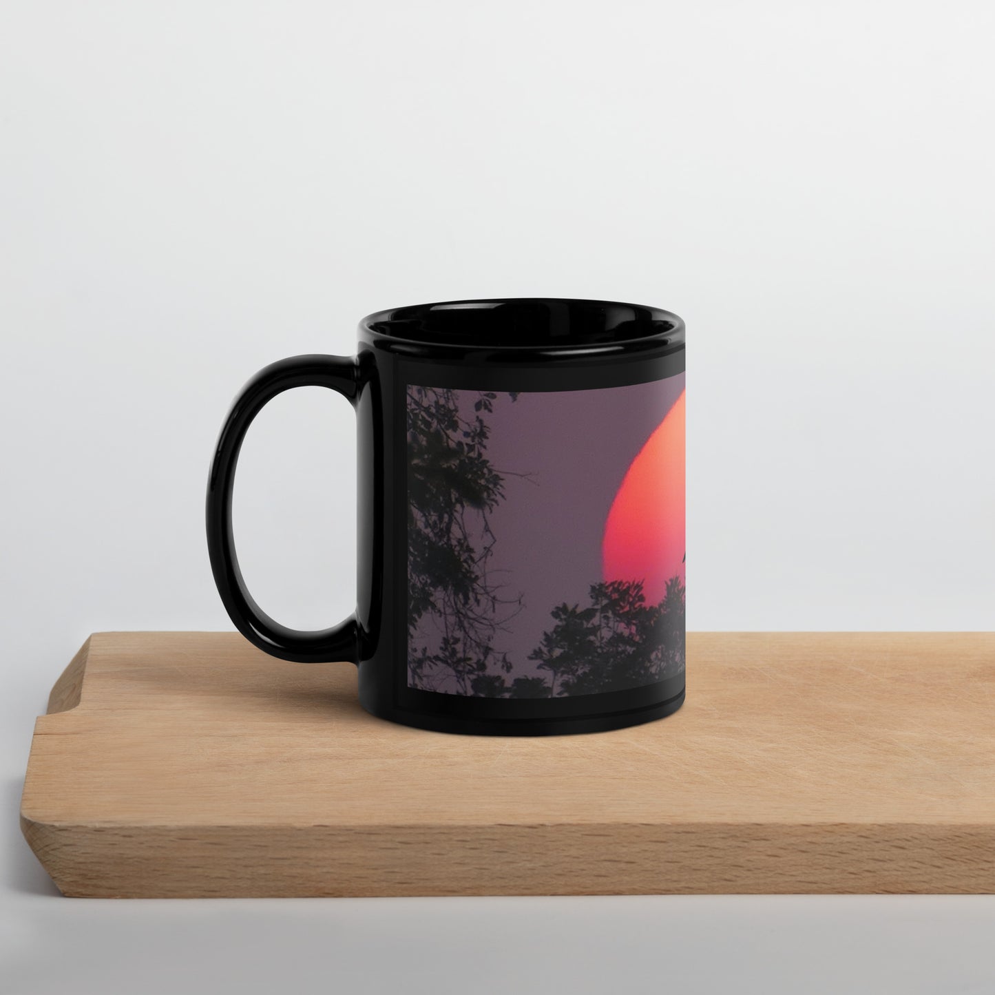 Master of Voices Classic Ceramic Black Glossy Mug