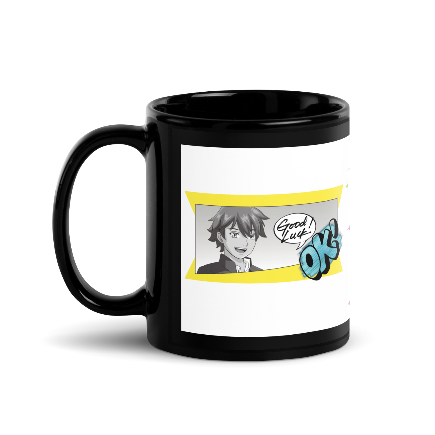 Anime Voice Over &quot;Quotes&quot;: Classic Ceramic Black Glossy Mug