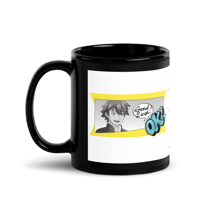 Anime Voice Over &quot;Quotes&quot;: Classic Ceramic Black Glossy Mug