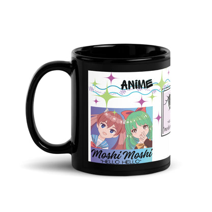 Anime Voice Over: Classic Ceramic Black Glossy Mug