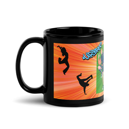 Urban Hip Hop: Classic Ceramic Black Glossy Mug