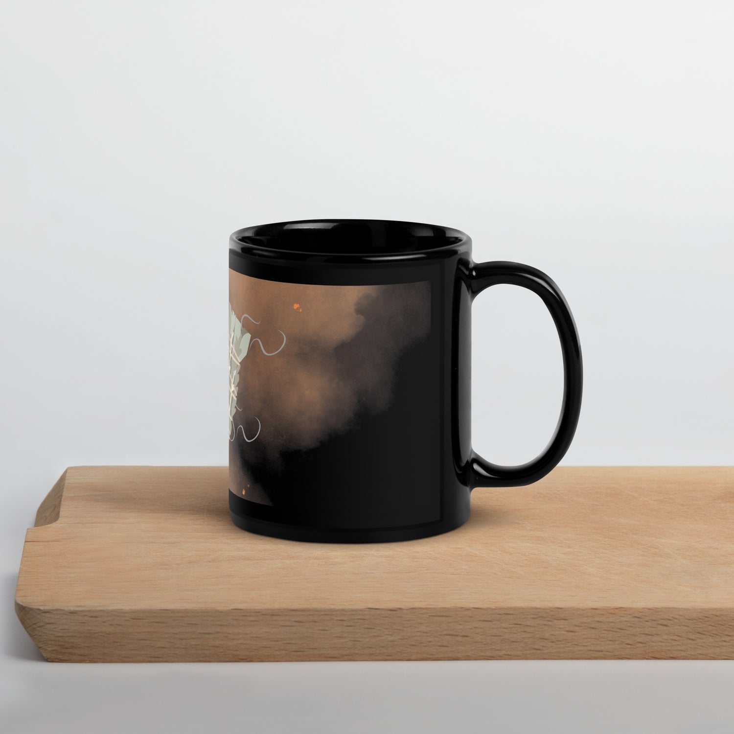 Not Enough Sage Classic Ceramic Black Glossy Mug