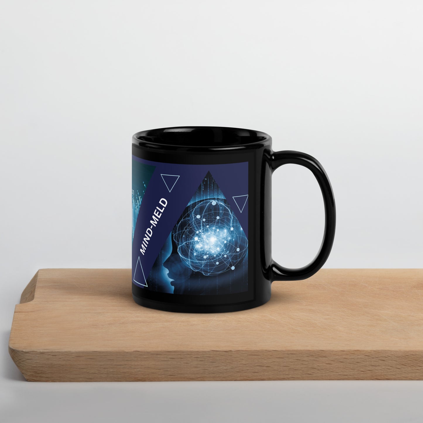 D.A.W. Audio Editor Classic Black Glossy Mug: MIND MELD