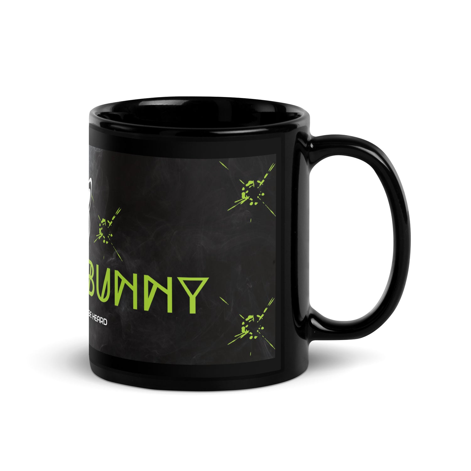 Hacker Bunny: Voices Audio D.A.W. Editor Classic Black Glossy Mug