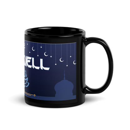 India "All is Well": Classic Black Glossy Mug