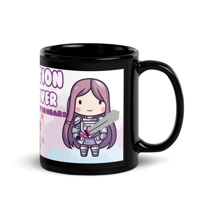 Animation Voice Actor: Classic Black Glossy Mug