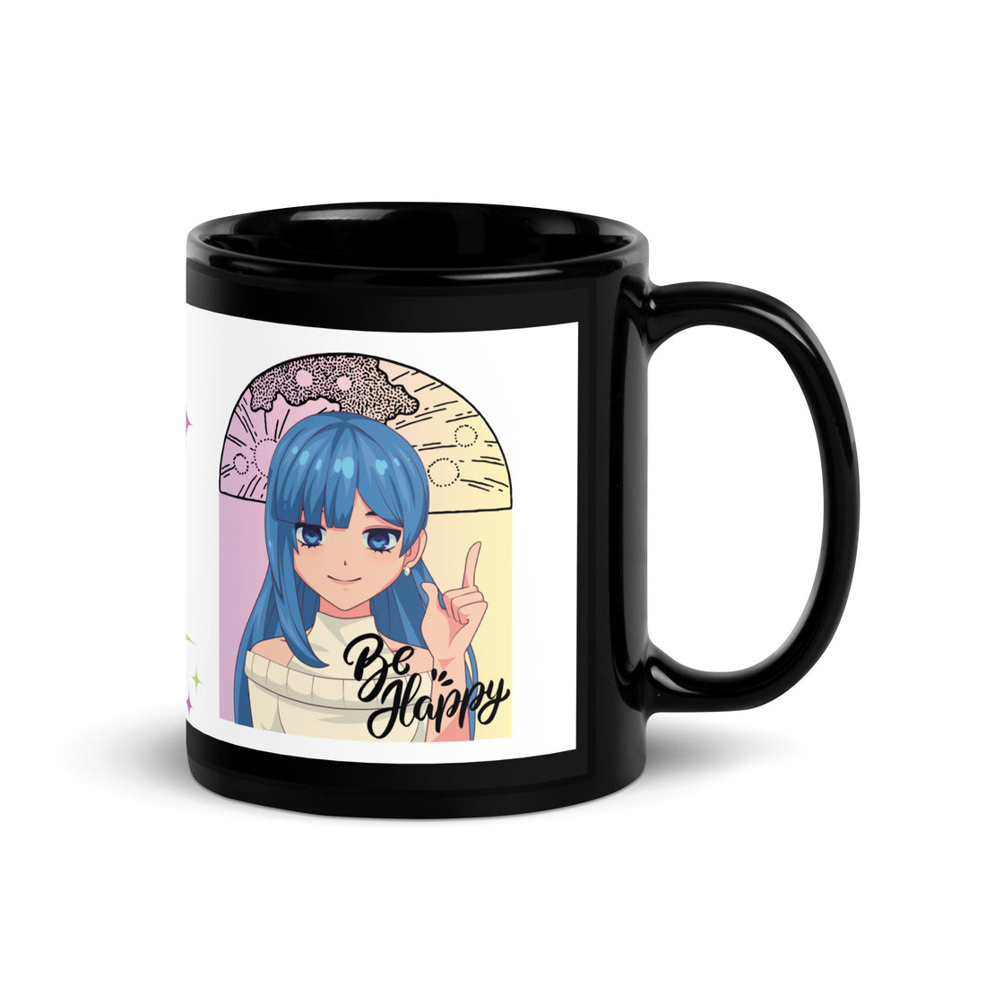 Anime Voice Over &quot;Quotes&quot;: Classic Ceramic Black Glossy Mug