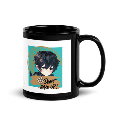 Anime Voice Over "Quotes": Classic Ceramic Black Glossy Mug