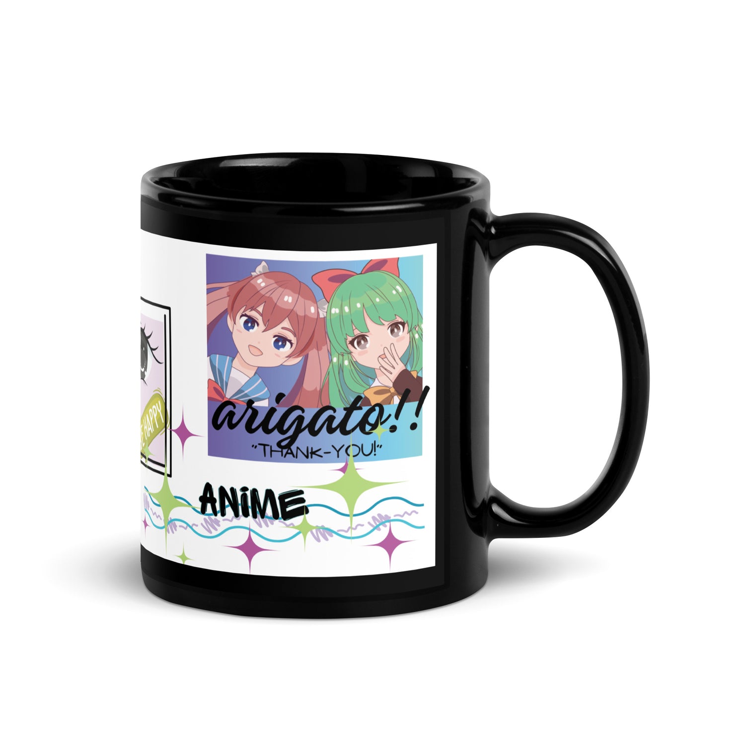 Anime Voice Over: Classic Ceramic Black Glossy Mug