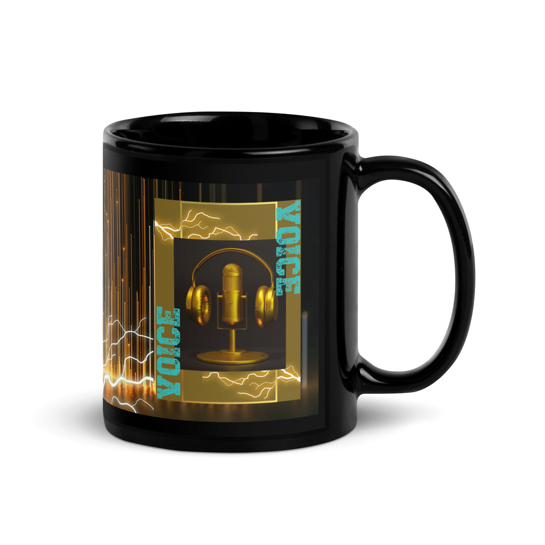 Gaming Voice Over &quot;Voice Actor Guild&quot;: Classic Ceramic Black Glossy Mug