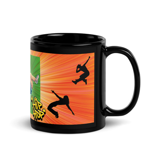 Urban Hip Hop: Classic Ceramic Black Glossy Mug