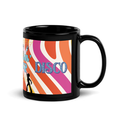 Groovy "Lookin Sharp" Style: Classic Ceramic Black Glossy Mug