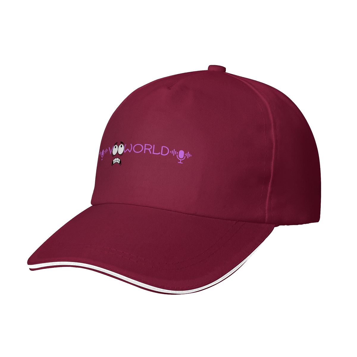 Sandwich Brim Baseball Cap (Made in USA)