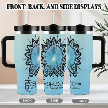 40oz Tumbler with Handle and Straw (Made in USA)