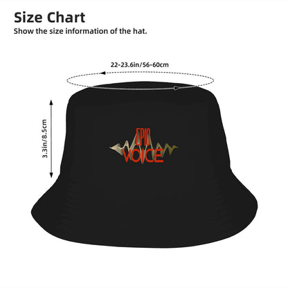 Totally Epic Voice:  Classic Adult Double Layer Bucket Hat