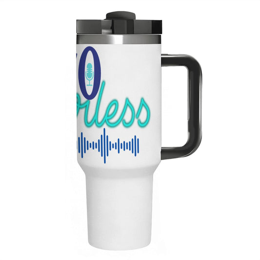 VO FEARLESS: 40oz Tumbler with Handle and Straw