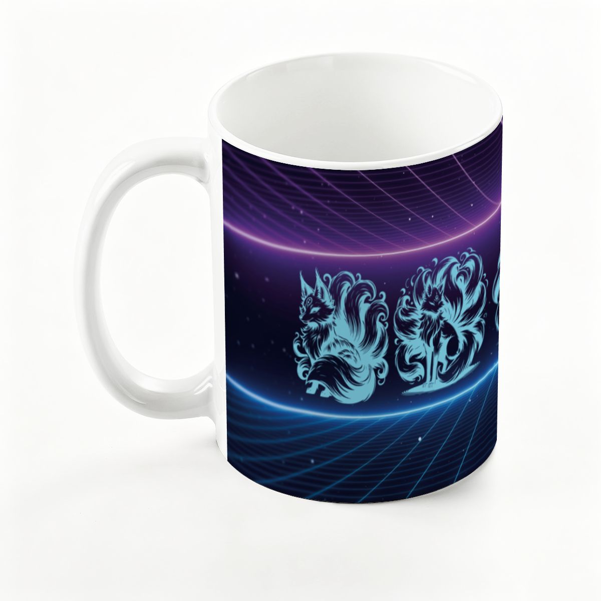Anime Foxy: Large Classic Ceramic Mug (15oz)