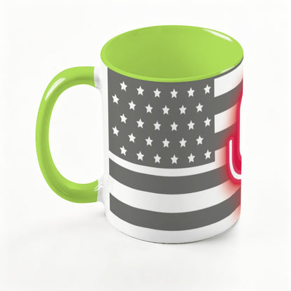 Large Colorful Mug (15oz) (Made in USA)