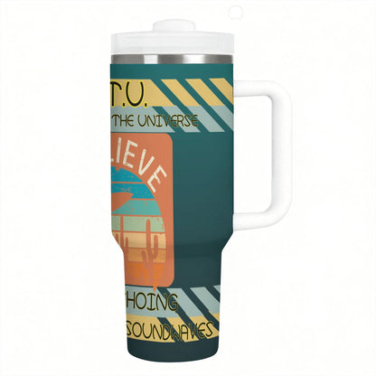 40oz Tumbler with Handle and Straw (Made in USA)