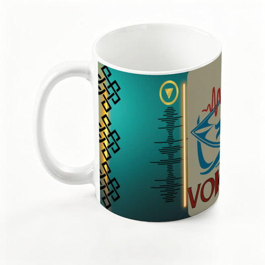 VOICE CELTIC: Large Colorful Mug (15oz)
