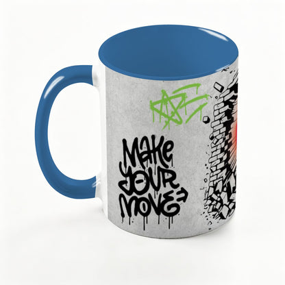 Large Colorful Mug (15oz) (Made in USA)