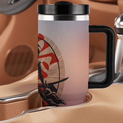 40oz Tumbler with Handle and Straw (Made in USA)