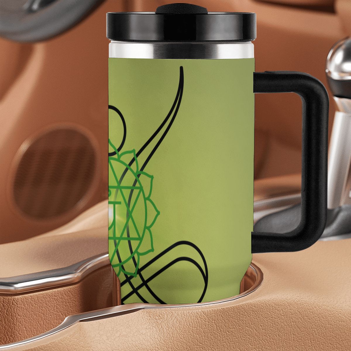 40oz Tumbler with Handle and Straw (Made in USA)