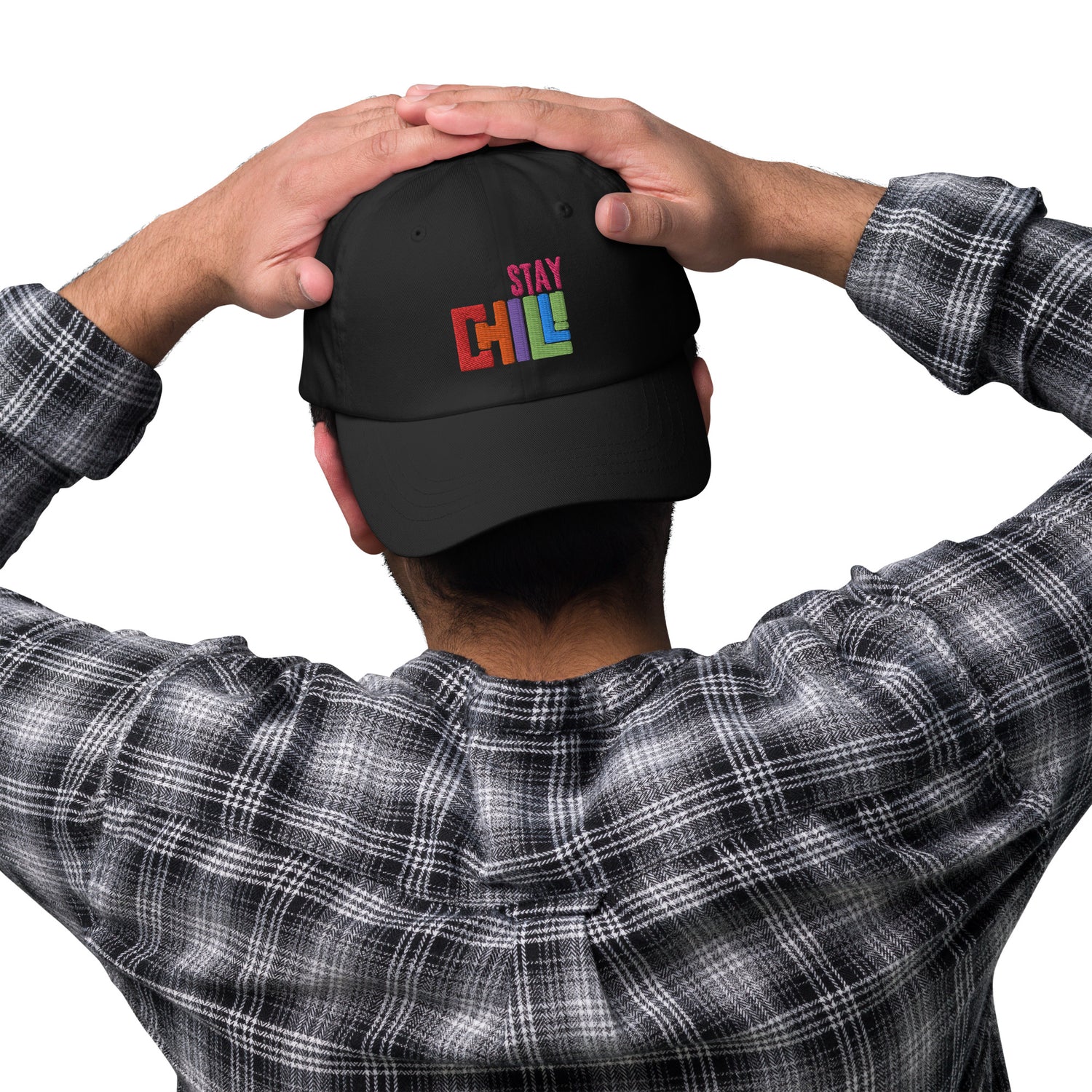 Motivational LUCKY Classic Lucky Dad Hat: Stay Chill