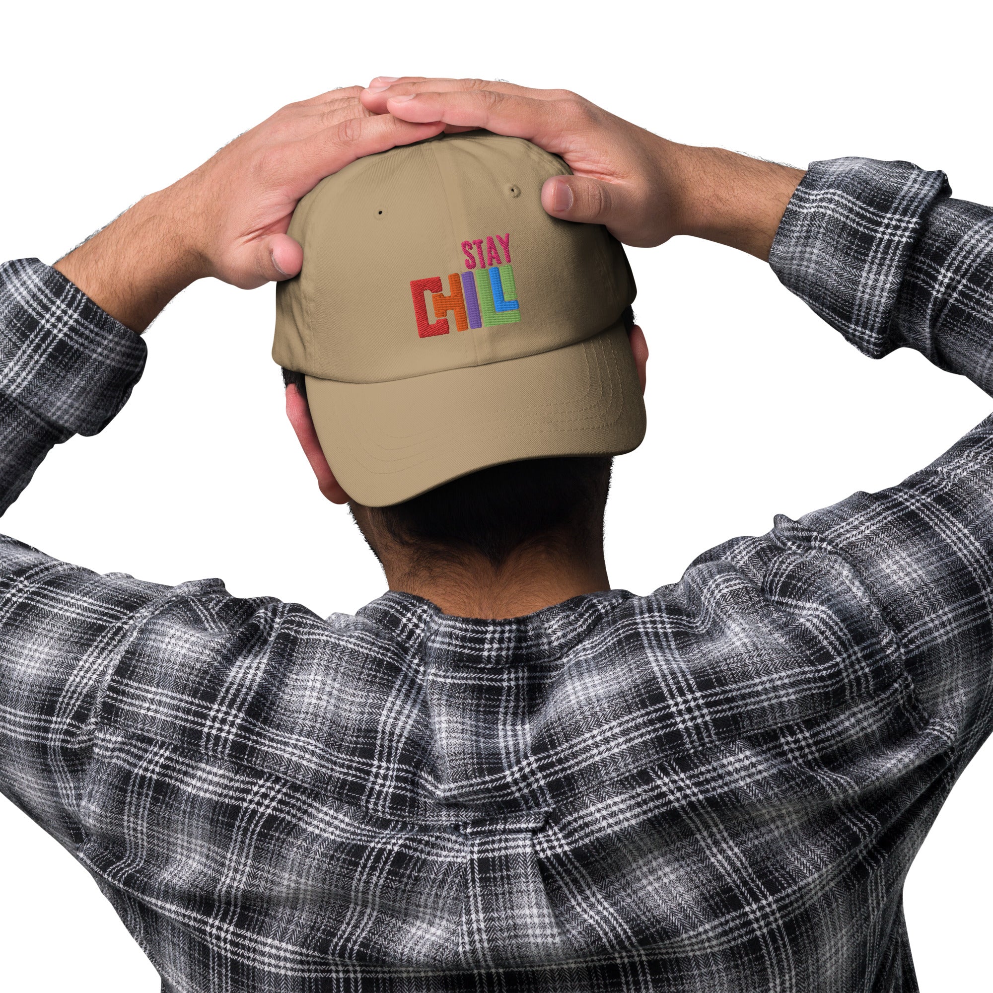 Motivational LUCKY Classic Lucky Dad Hat: Stay Chill