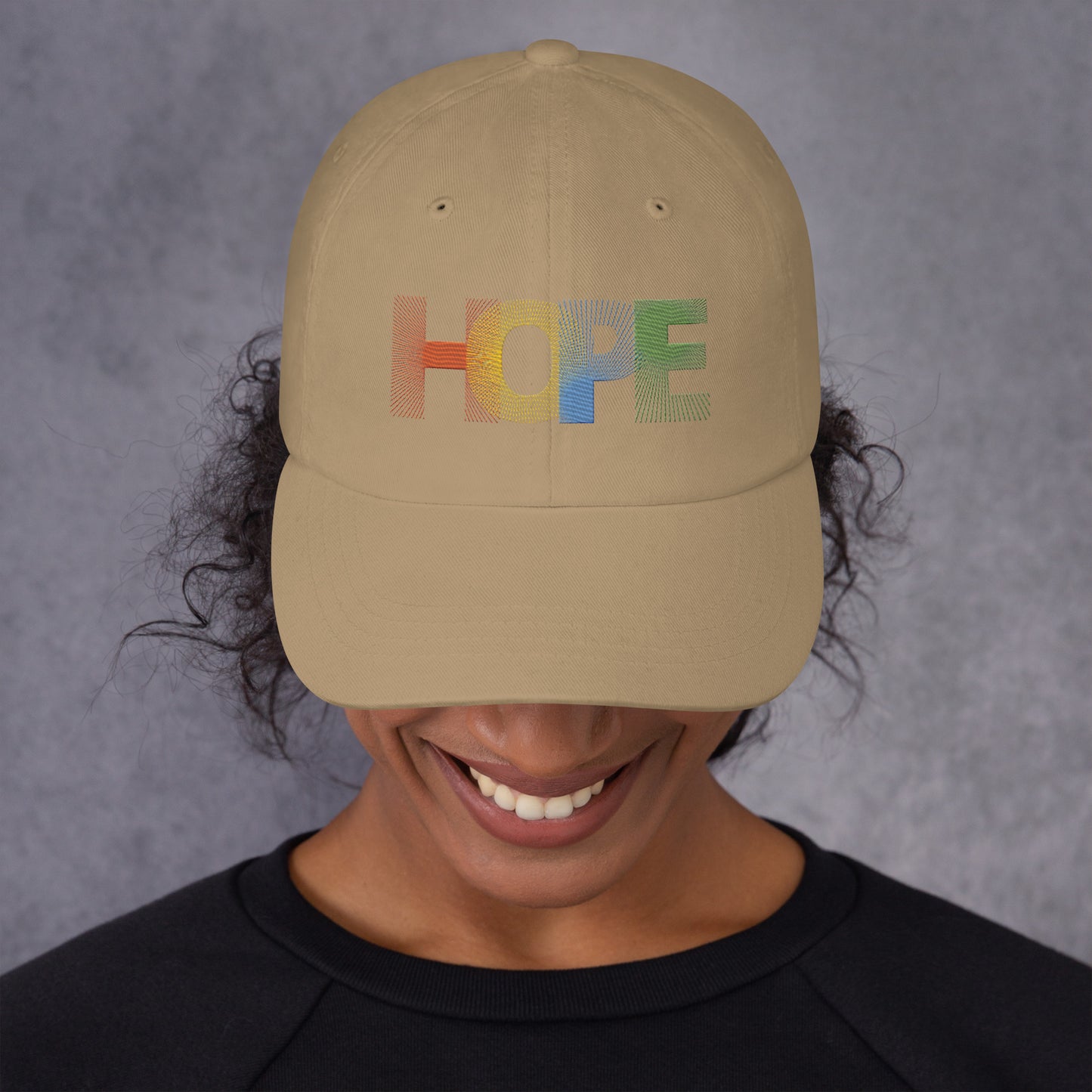 Motivational Classic Lucky Dad Hat: HOPE