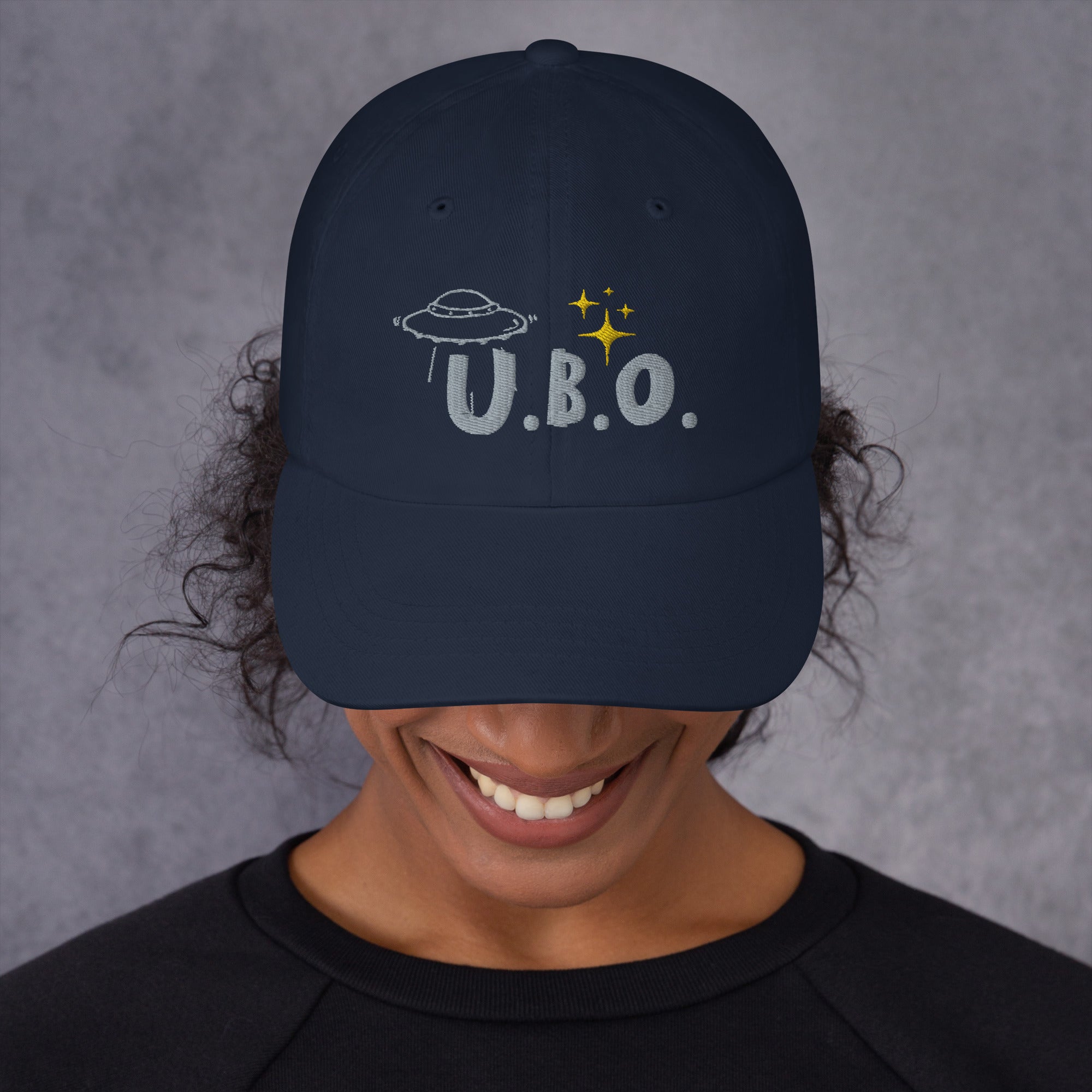 U.B.O &quot;Unidentified BOOTH OVERLORD&quot;: Classic Lucky Dad Hat