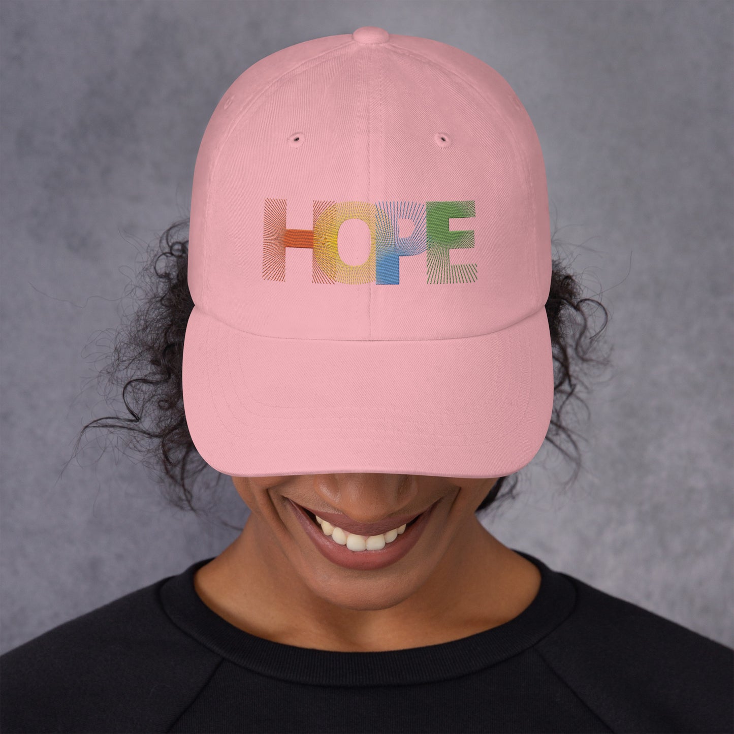 Motivational Classic Lucky Dad Hat: HOPE