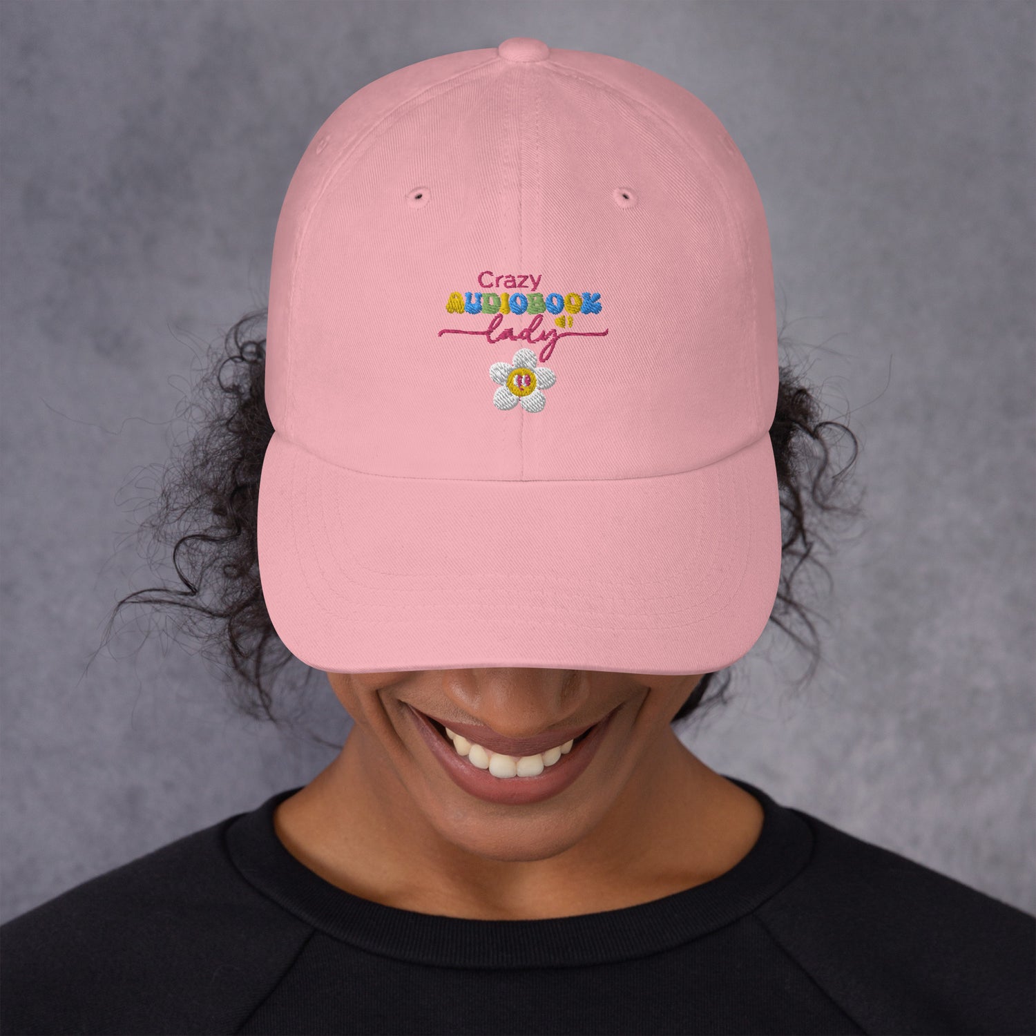 Crazy Audiobook Lady: Lucky Classic Dad Hat