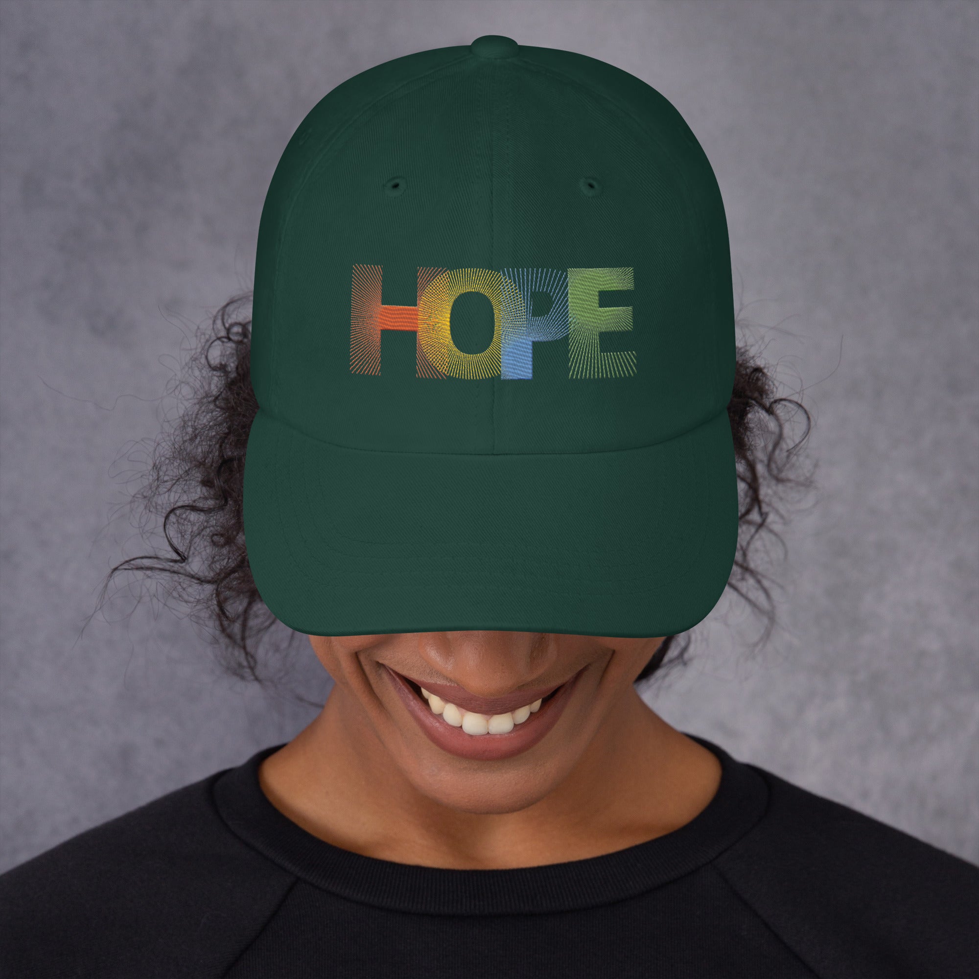 Motivational Classic Lucky Dad Hat: HOPE