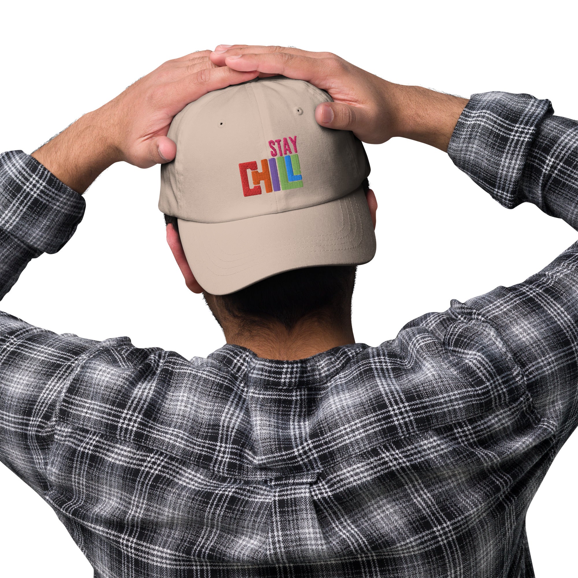 Motivational LUCKY Classic Lucky Dad Hat: Stay Chill