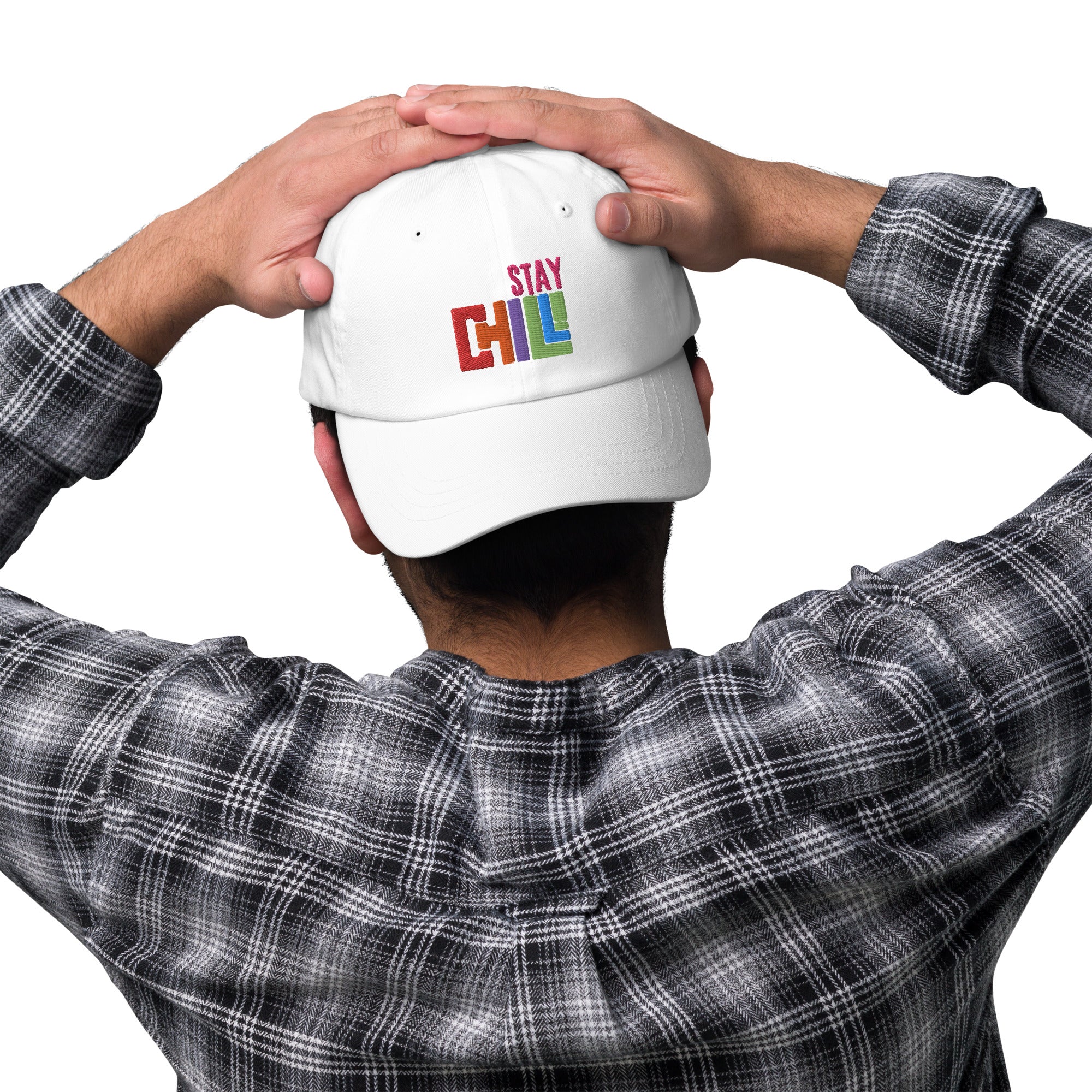 Motivational LUCKY Classic Lucky Dad Hat: Stay Chill