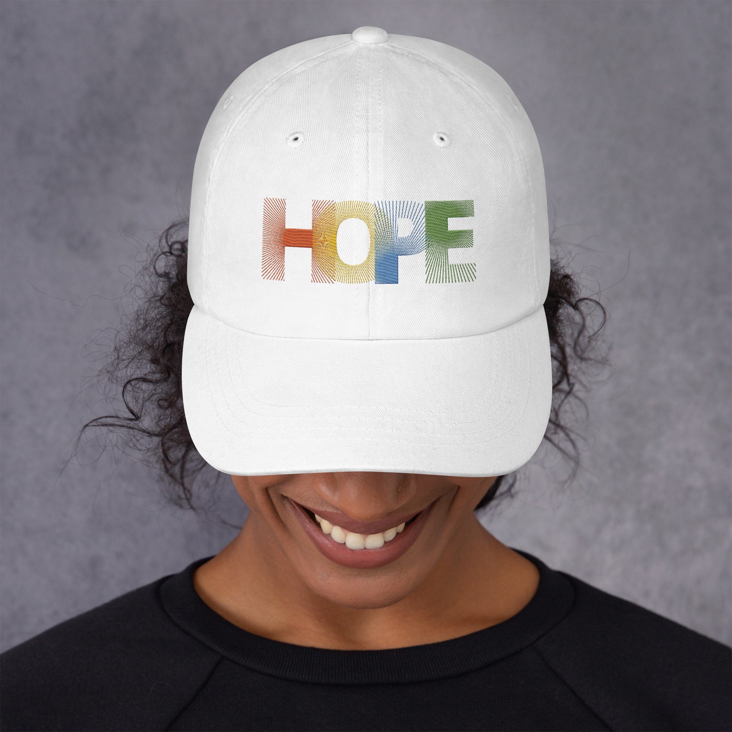 Motivational Classic Lucky Dad Hat: HOPE